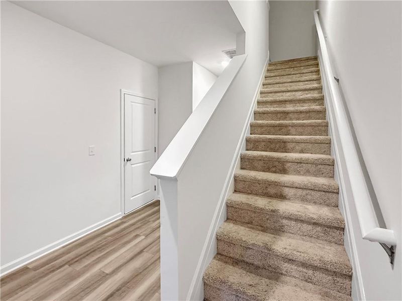 Spacious, unfurnished interior of a new home in , Atlanta (Image 13). Spacious, unfurnished interior of a new home in , Atlanta (Image 13).