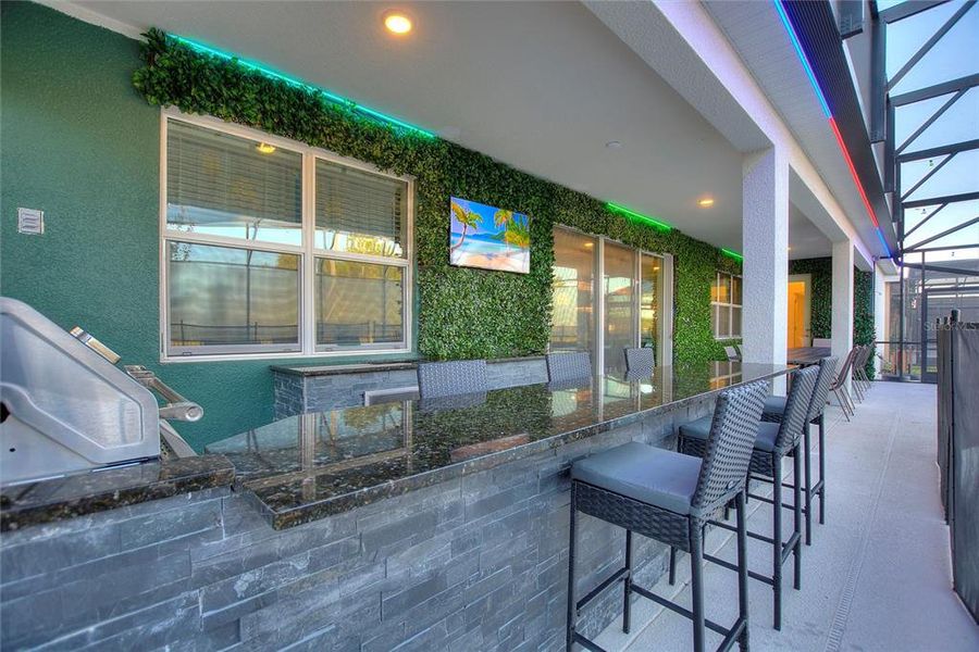 Furnished interior view inside a new home in , Kissimmee (Image 36).