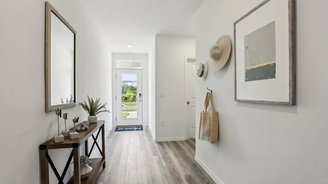 Furnished interior view inside a new home in Angeline, Land O' Lakes (Image 4).