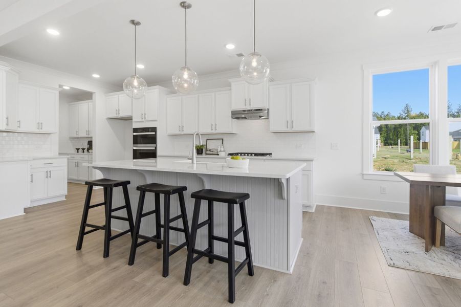 Furnished interior view inside a new home in Homecoming, Ravenel (Image 4).