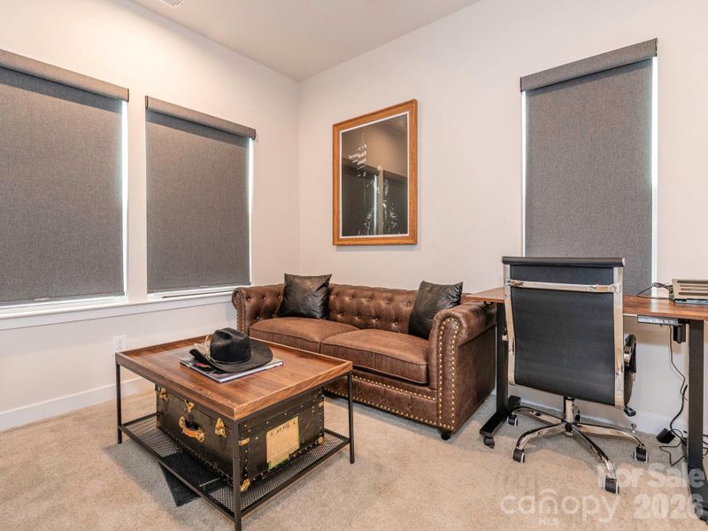 Furnished interior view inside a new home in , Charlotte (Image 9).
