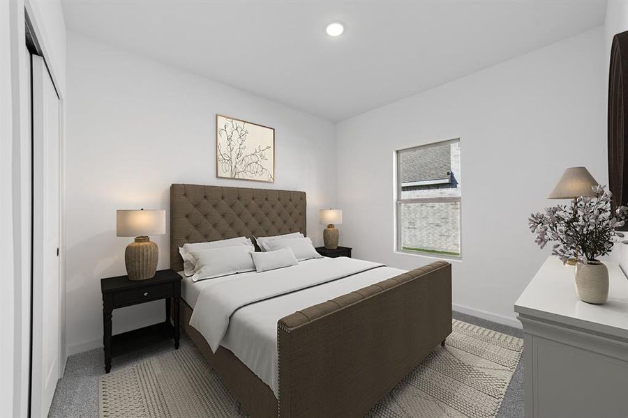 Furnished interior view inside a new home in Rolling Ridge, Van Alstyne (Image 4). Furnished interior view inside a new home in Rolling Ridge, Van Alstyne (Image 4).