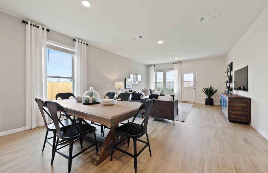 Dining Area Open to Gathering Room