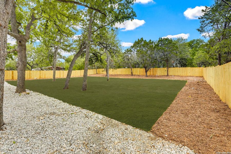 Exterior details and patio area of a home in , Boerne (Image 25).