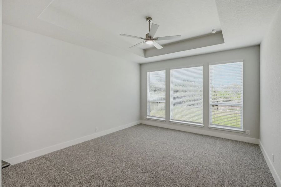 Representative unfurnished interior of a home built from the Mackenzie by Chesmar Homes in Esperanza 60's, Boerne (Image 20).