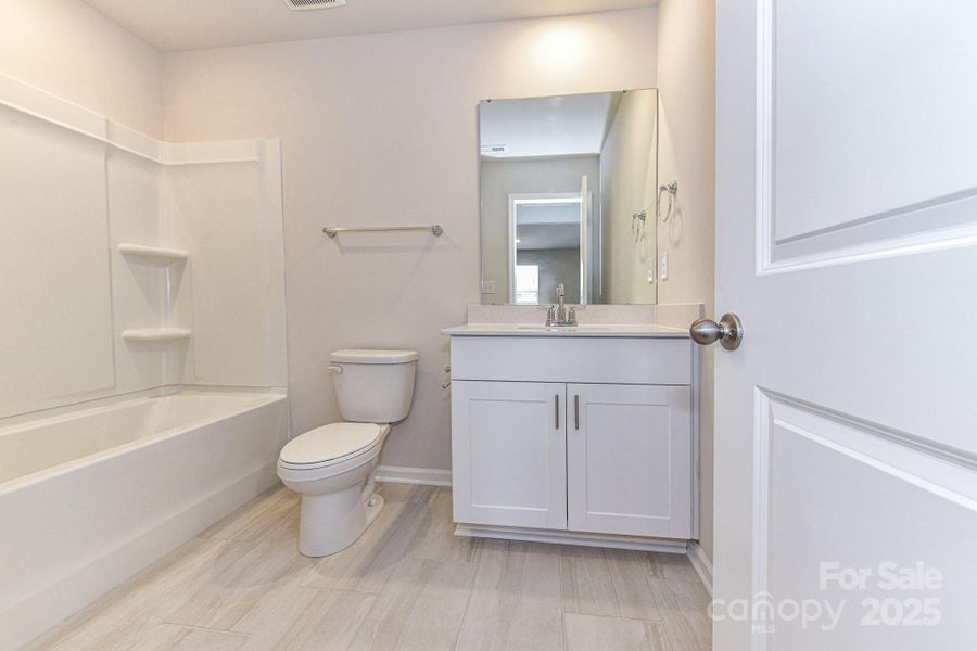 Furnished interior view inside a new home in Shepherds Landing, Mooresville (Image 4).