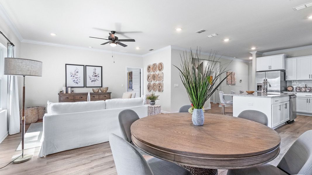 Furnished interior view inside a new home in Fallschase, Tallahassee (Image 31).