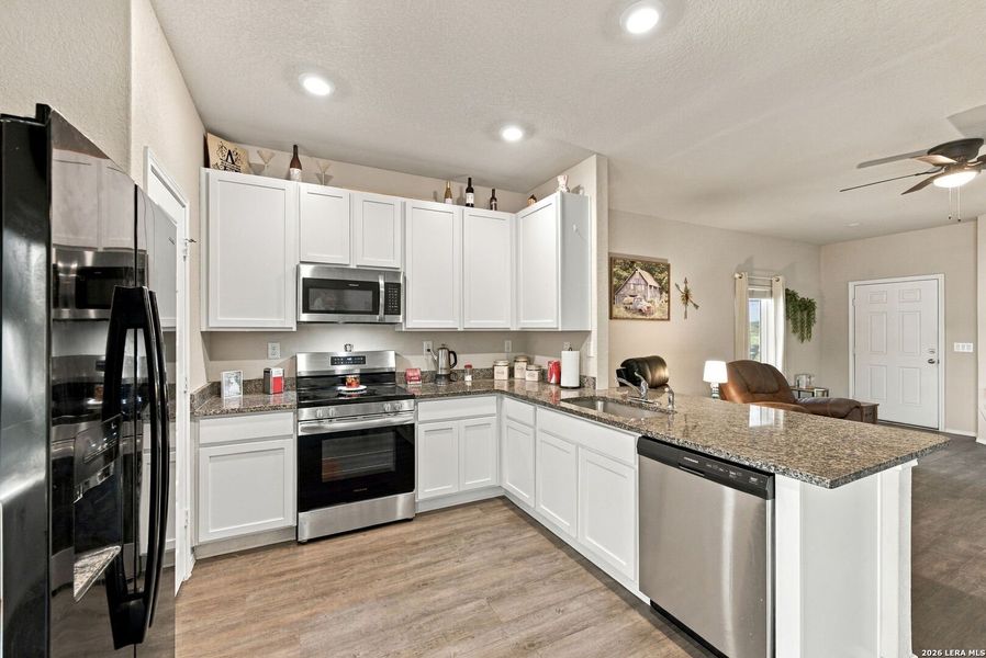 Furnished interior view inside a new home in , Lytle (Image 5).