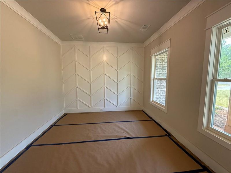 In-progress construction of a new home in , Pendergrass, GA (Image 19).