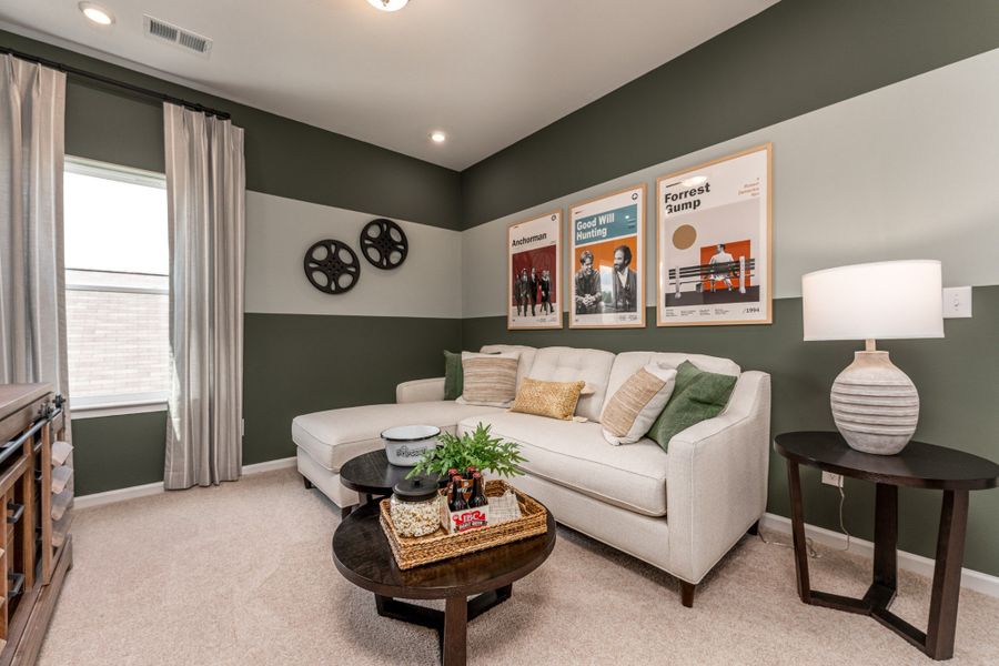 Furnished interior view inside a new home in Jackson Hills, Clarksville (Image 10).
