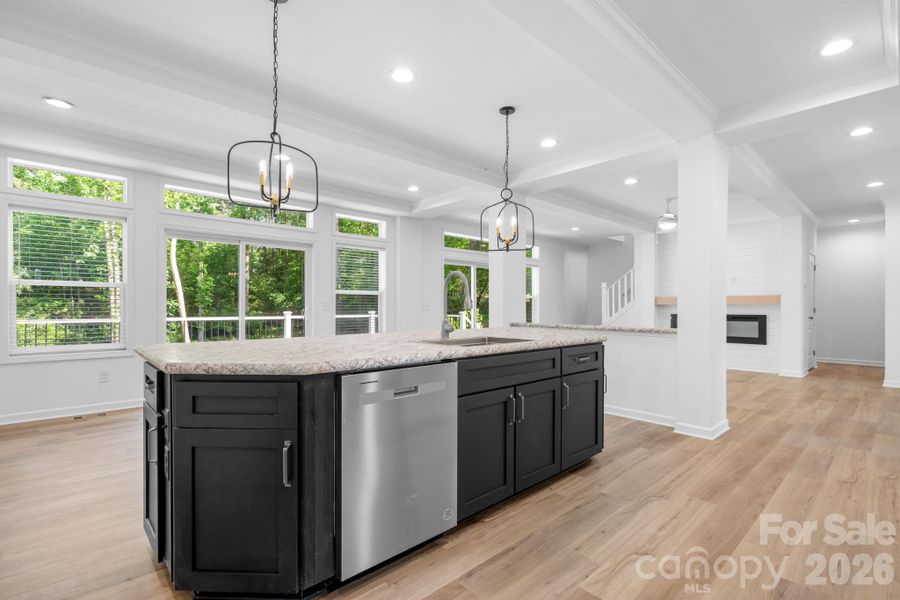 Furnished interior view inside a new home in , Granite Falls (Image 15).