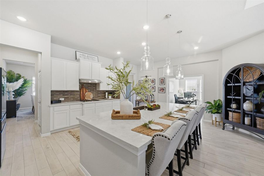 Furnished interior view inside a new home in Tejas Landing, Needville (Image 30).