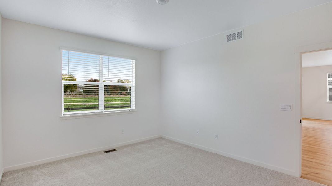 Spacious, unfurnished interior of a new home in Hansen Farm, Fort Collins (Image 24). Spacious, unfurnished interior of a new home in Hansen Farm, Fort Collins (Image 24).