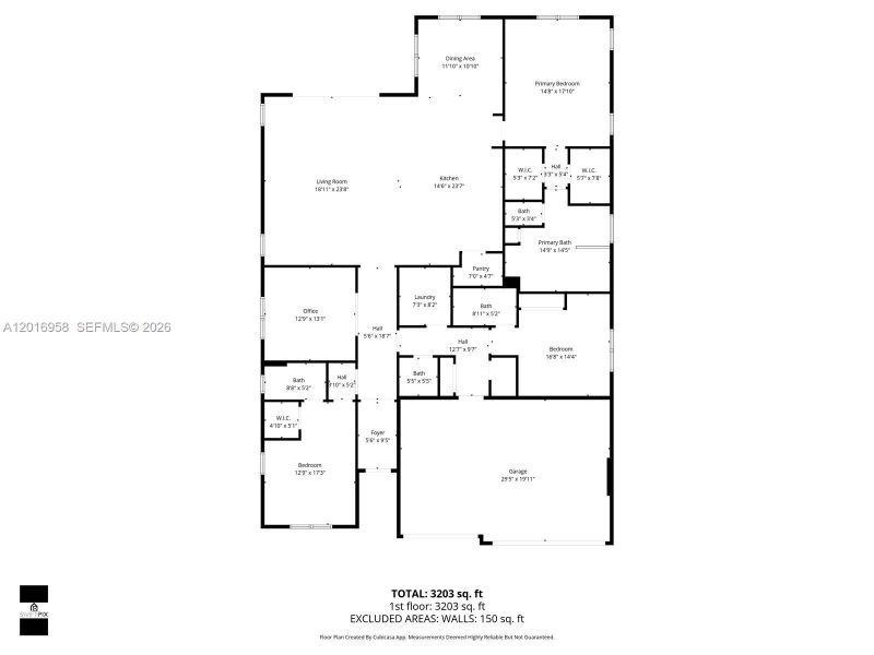 2D floor plan layout of this home in , Port St. Lucie, FL (Image 5). 2D floor plan layout of this home in , Port St. Lucie, FL (Image 5).