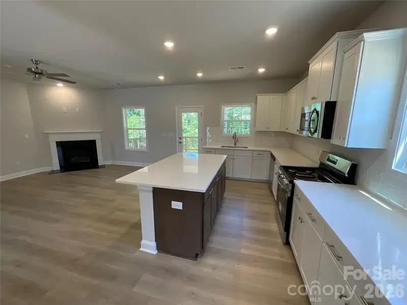 Furnished interior view inside a new home in Lauren Pines, York (Image 4).