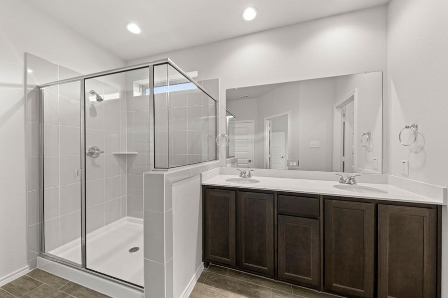 Representative exterior photo of a completed home built from the Hickory by Impression Homes in Northspur, Terrell, TX (Image 20). Representative exterior photo of a completed home built from the Hickory by Impression Homes in Northspur, Terrell, TX (Image 20).