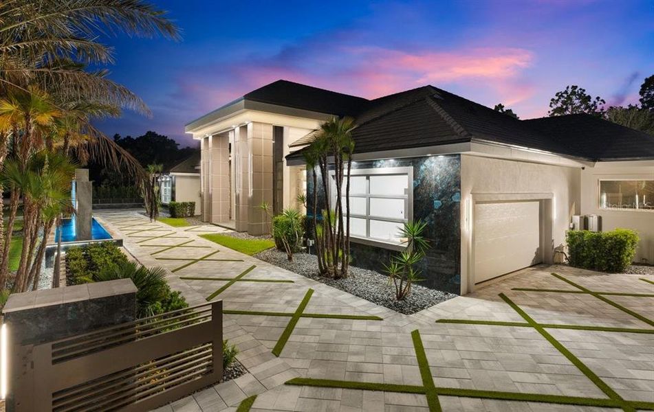 Exterior details and patio area of a home in , Ormond Beach (Image 32).