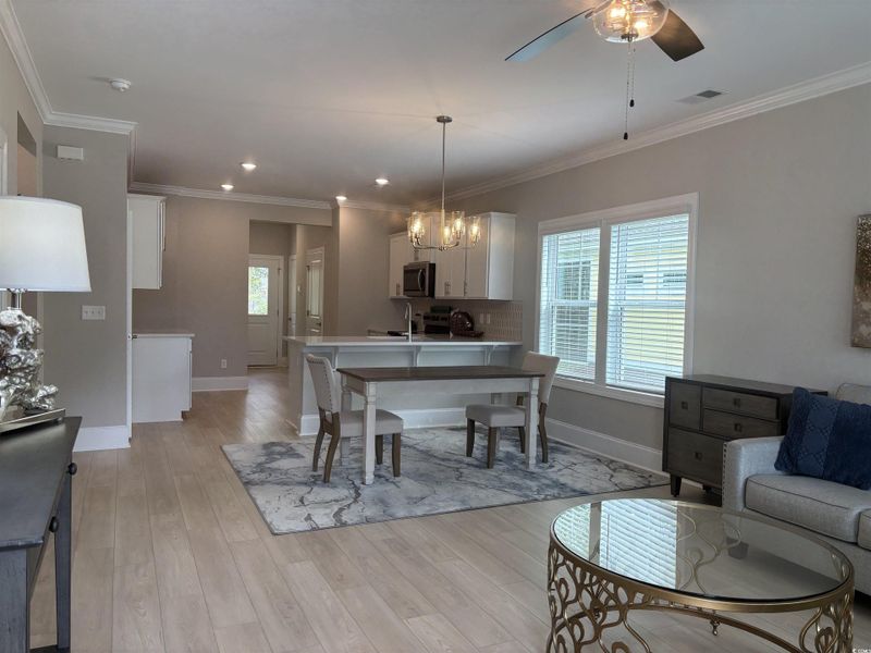 Furnished interior view inside a new home in White Oak Estates, Conway (Image 4).