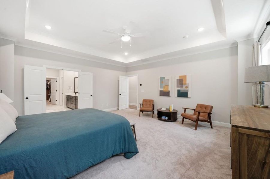 Furnished interior view inside a new home in , Tucker (Image 38).