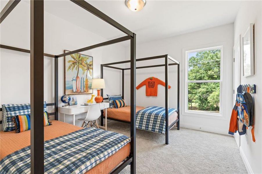 Furnished interior view inside a new home in Ashbury Commons, Powder Springs (Image 5).