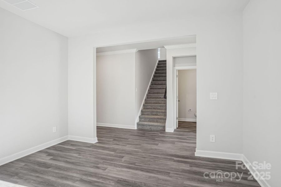 Photo is not of the actual home, but is an inspirational photo of builder’s model home and may depict options, furnishings, and/or decorator features that are not included