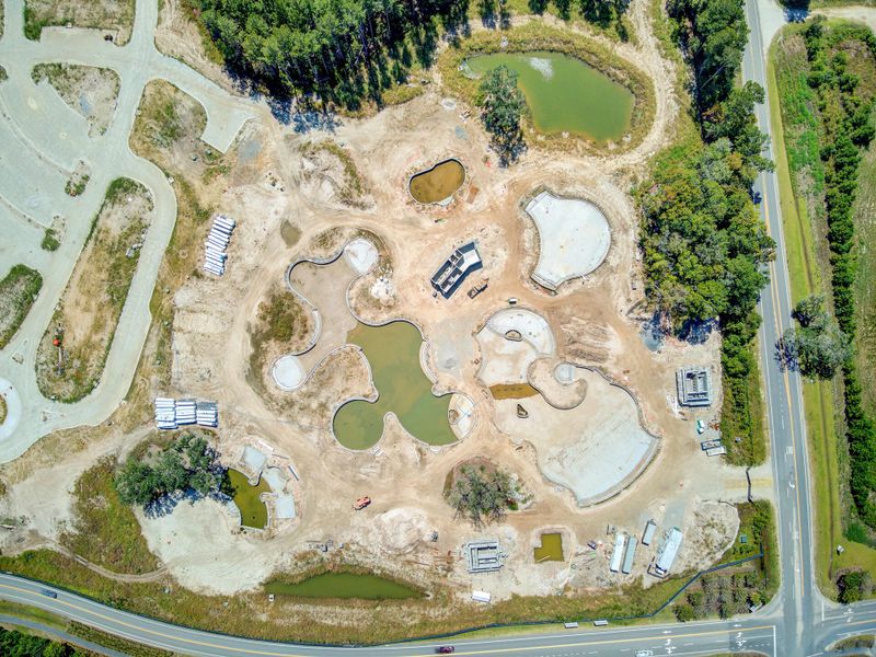 Site preparation for new homesites in Sweetgrass at Summers Corner, Summerville (Image 45).