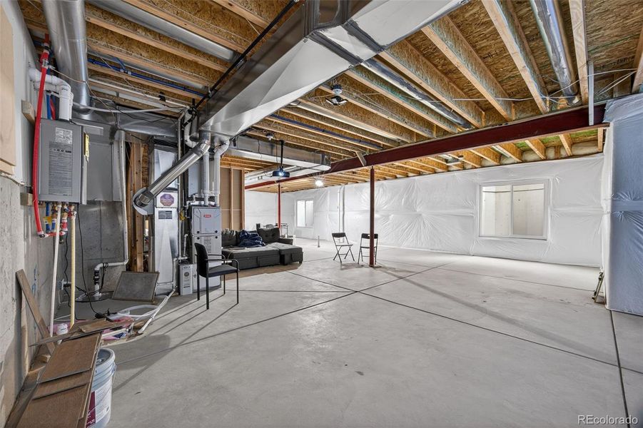 In-progress construction of a new home in , Parker, CO (Image 43).