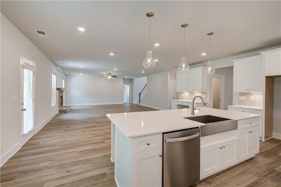 Furnished interior view inside a new home in , Senoia (Image 13).