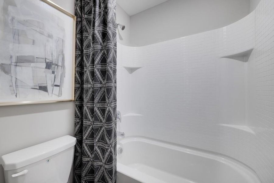 Furnished interior view inside a new home in Heritage Point, Hampton (Image 23). Furnished interior view inside a new home in Heritage Point, Hampton (Image 23).