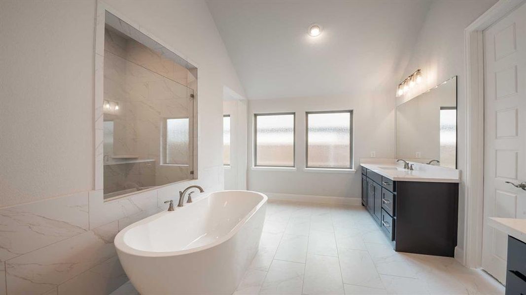 Furnished interior view inside a new home in Myrtle Creek 71', Waxahachie (Image 7). Furnished interior view inside a new home in Myrtle Creek 71', Waxahachie (Image 7).