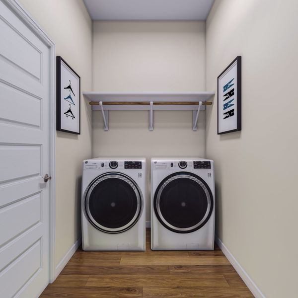 Furnished interior view inside a new home in Park Central, Georgetown (Image 19).