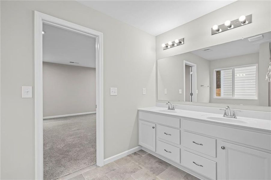 Furnished interior view inside a new home in Sage Woods, Dallas (Image 10).