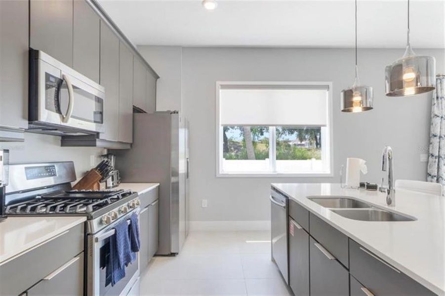 Furnished interior view inside a new home in , Reunion (Image 4).