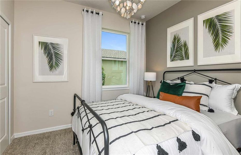 Furnished interior view inside a new home in Sun City Peachtree, Griffin (Image 9).