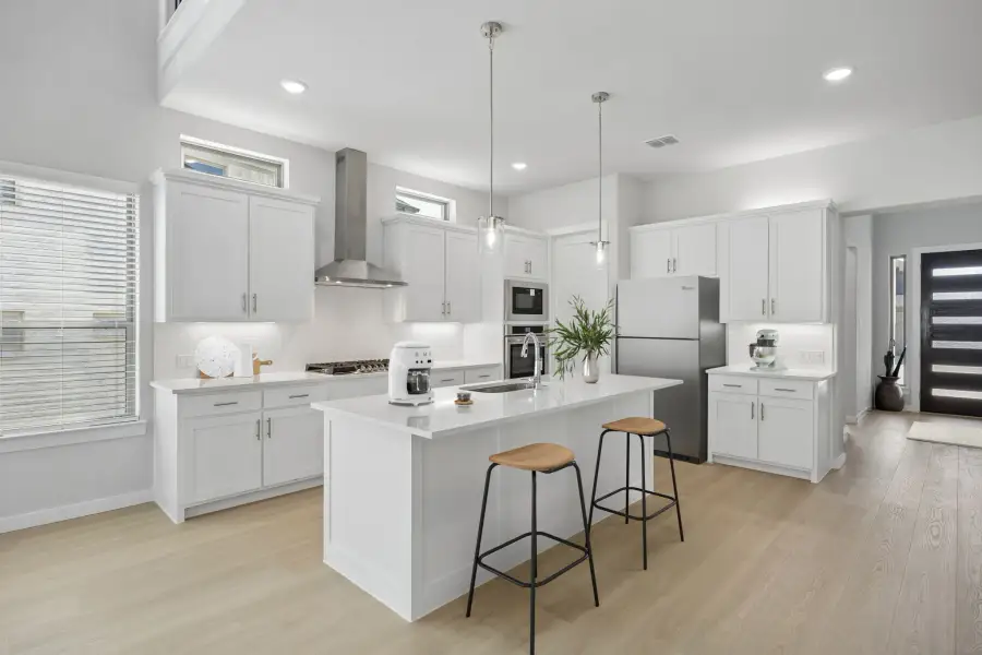 Kitchen in the Monet II home plan by Trophy Signature Homes – REPRESENTATIVE PHOTO Kitchen in the Monet II home plan by Trophy Signature Homes – REPRESENTATIVE PHOTO