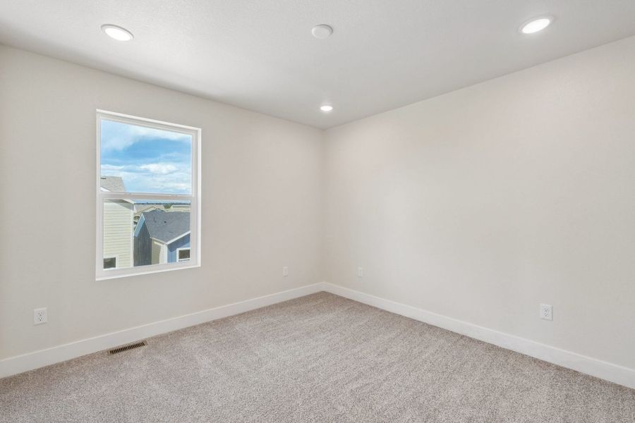 Spacious, unfurnished interior of a new home in Pony Park, Colorado Springs (Image 41). Spacious, unfurnished interior of a new home in Pony Park, Colorado Springs (Image 41).