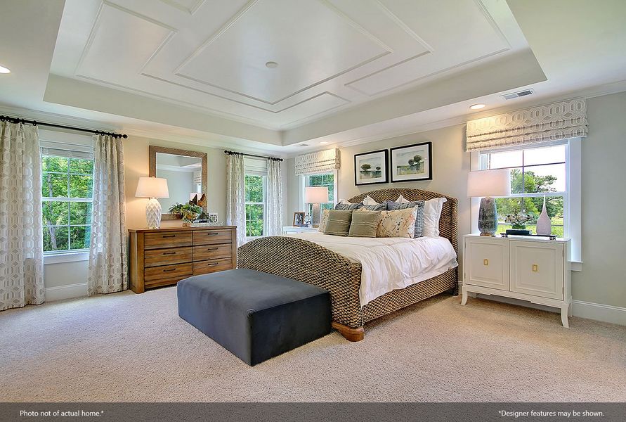 Furnished interior view inside a new home in Fieldstone, Lexington (Image 12).