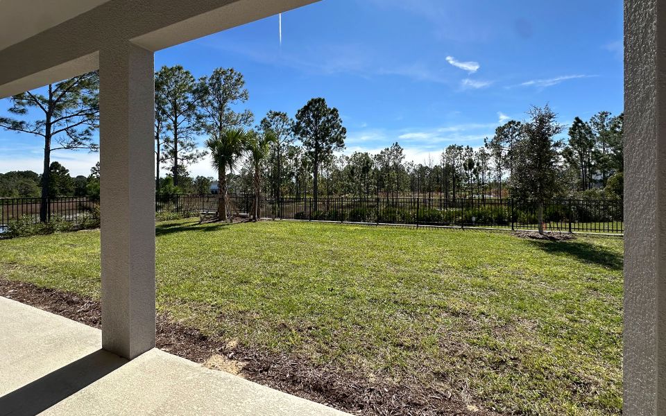 Covered Lanai for Outdoor Living in Central Florida Home