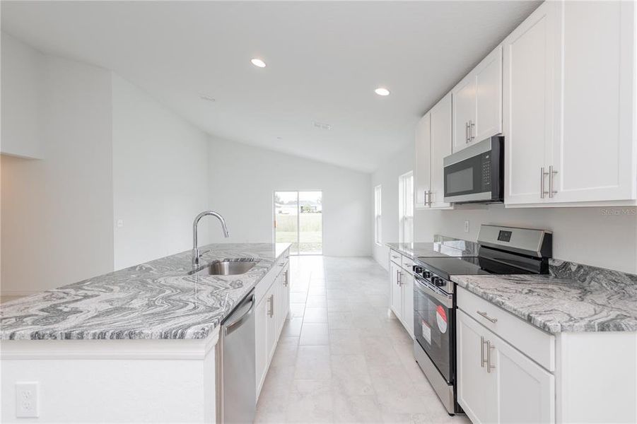 Furnished interior view inside a new home in , Winter Haven (Image 12).