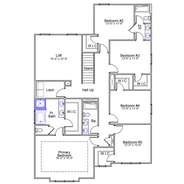 2D floor plan layout of this home in Ellington, Elgin, SC (Image 3).
