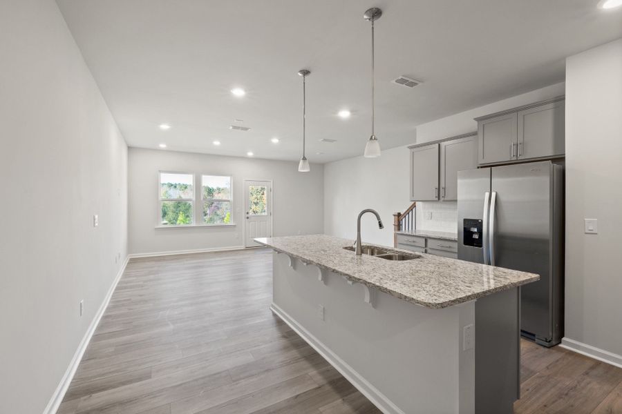 Furnished interior view inside a new home in McConnell Ridge, McLeansville (Image 9). Furnished interior view inside a new home in McConnell Ridge, McLeansville (Image 9).