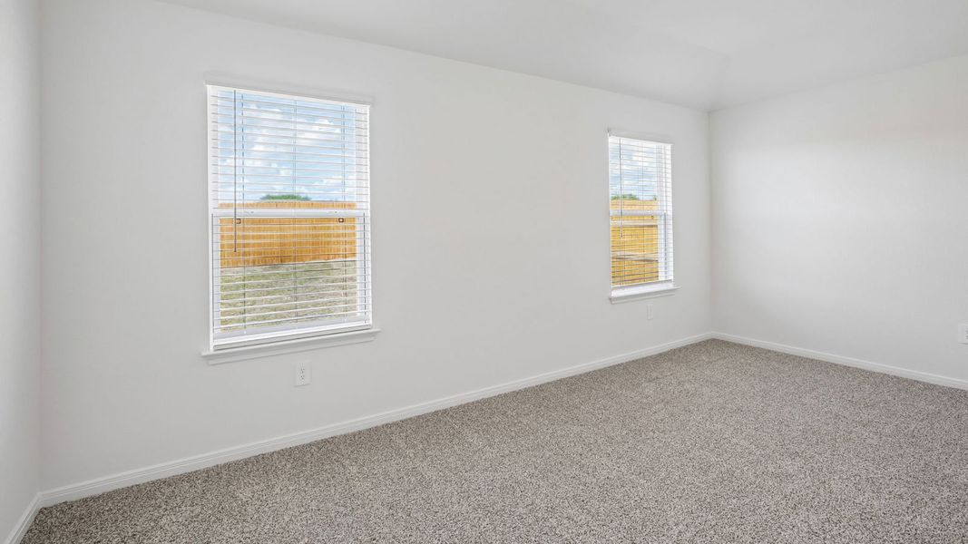 Spacious, unfurnished interior of a new home in Prairie Lakes, Buda (Image 40).