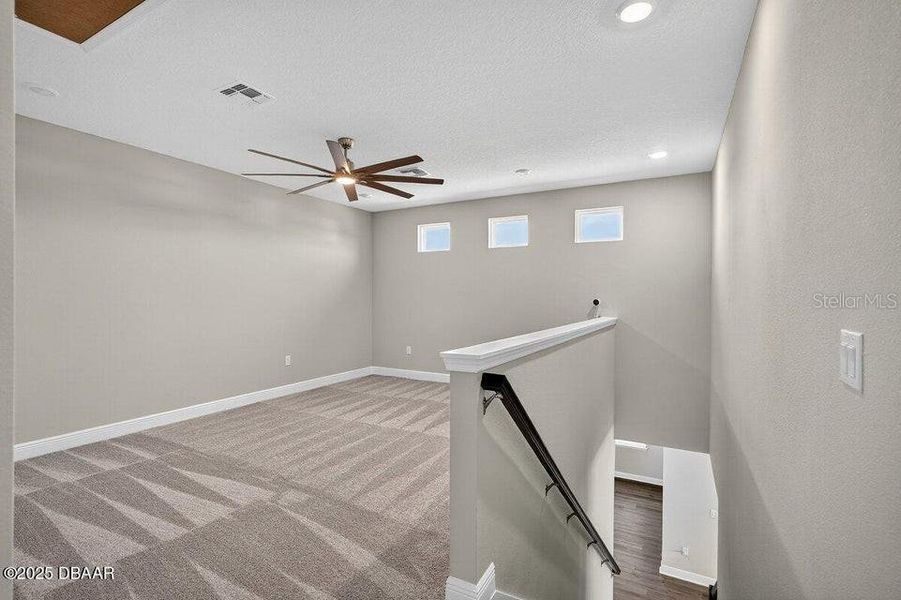 Spacious, unfurnished interior of a new home in Legends Preserve - Reserve Series, Daytona Beach (Image 39). Spacious, unfurnished interior of a new home in Legends Preserve - Reserve Series, Daytona Beach (Image 39).