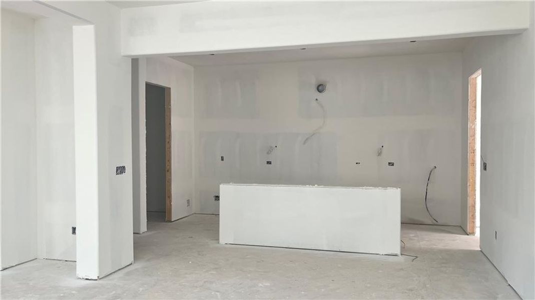 In-progress construction of a new home in Legacy Downs, Canton, GA (Image 32).