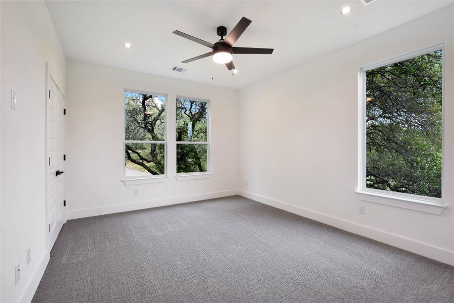 Second floor guest bedroom
