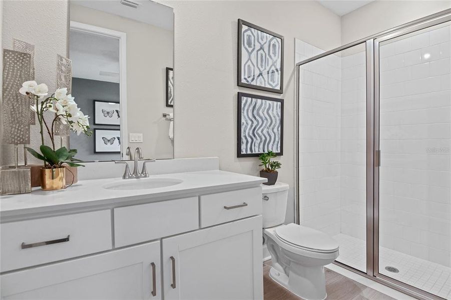 Furnished interior view inside a new home in SummerTide, Palm Coast (Image 12).