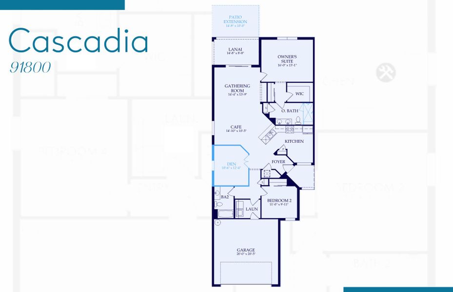 2D floor plan layout of this home in BeachWalk by Manasota Key, Englewood, FL (Image 1). 2D floor plan layout of this home in BeachWalk by Manasota Key, Englewood, FL (Image 1).