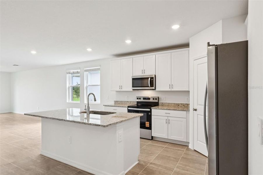 Furnished interior view inside a new home in Hamilton Bluff - Signature Series, Lake Hamilton (Image 7).