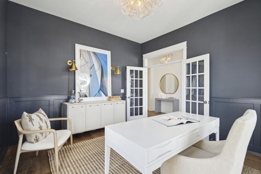 Furnished interior view inside a new home in Limehouse Farms: Arbor Collection, Summerville (Image 42). Furnished interior view inside a new home in Limehouse Farms: Arbor Collection, Summerville (Image 42).