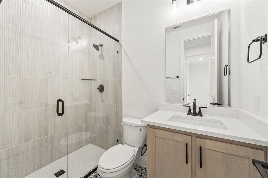 Furnished interior view inside a new home in Painted Tree, McKinney (Image 17).